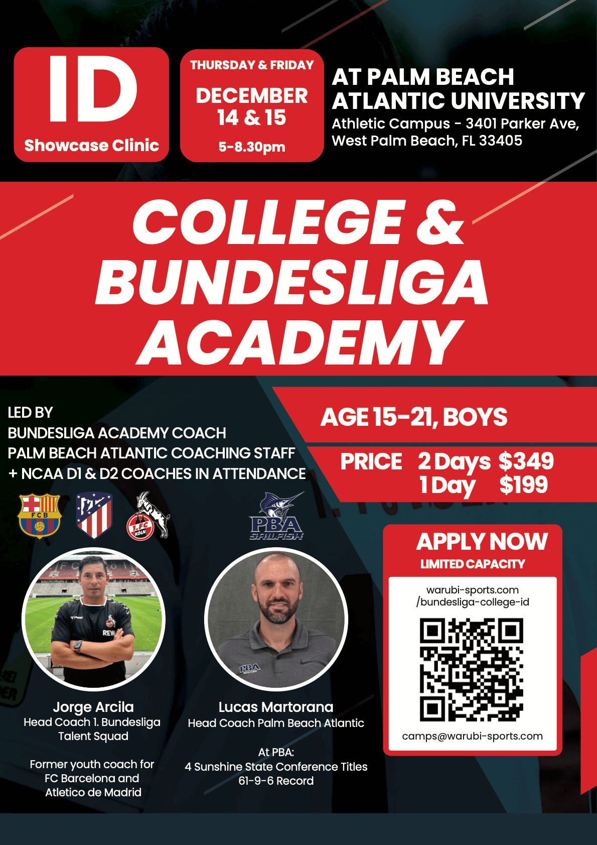 Germany Soccer Academy - PBA Showcase Flyer NEW (color)